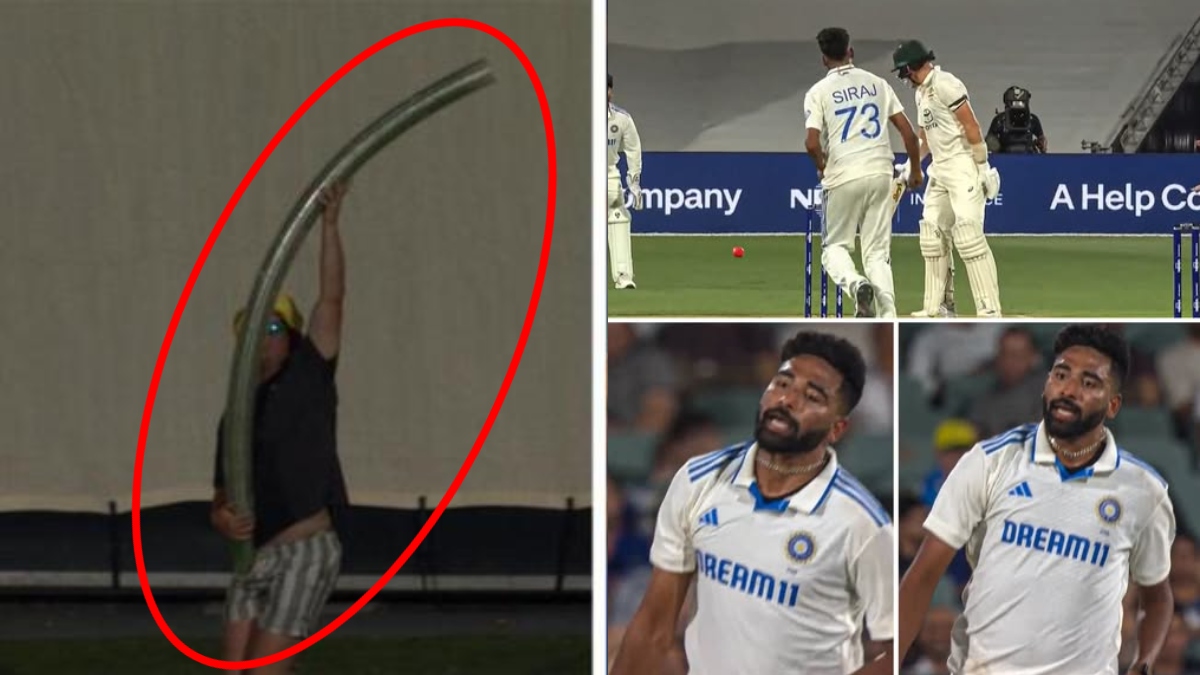 IND vs AUS: एडिलेड टेस्ट में दिखा Beer Snake, सिराज को आया गुस्सा, जानें क्या है ये?