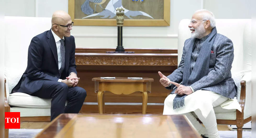 Microsoft CEO Satya Nadella meets Narendra Modi: Thanks PM for …