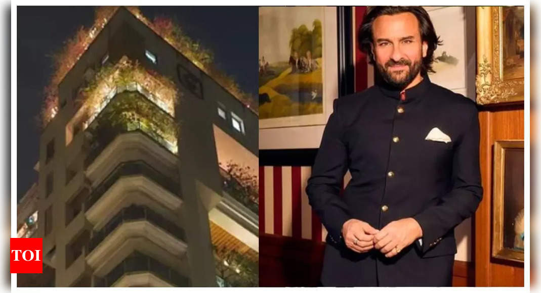 Saif Ali Khan’s house lit up like Diwali as the actor gets discharged |