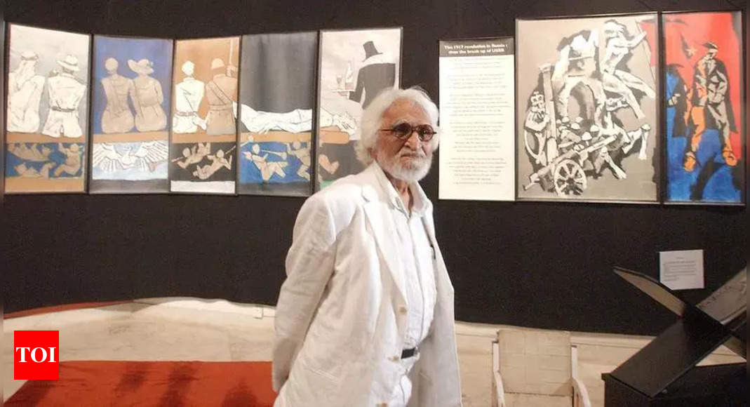 MF Husain Paintings: Delhi court orders seizure of 2 ‘offensive paintings | Delhi News